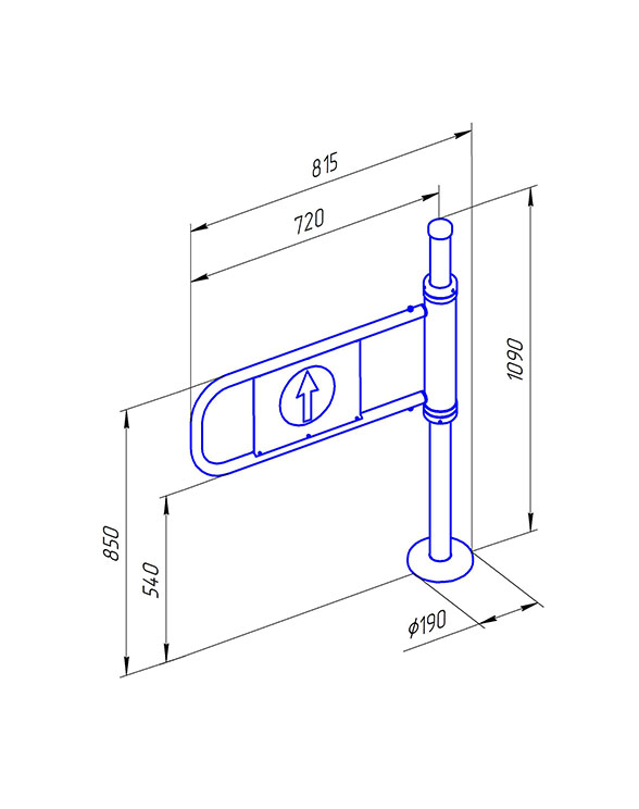 Ростов-Дон К22 Калитка (без дуги)