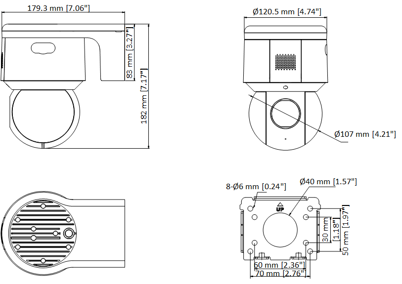 Hikvision DS-2DE3A404IWG-E (2.8-12 мм) Видеокамера IP