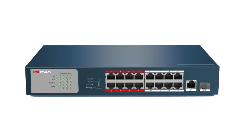 HikVision DS-3E0318P-E/M (B) коммутатор