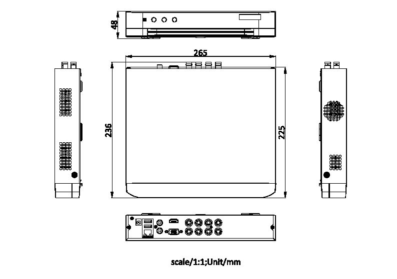 HikVision iDS-7208HQHI-M1/FA(C) Видеорегистратор Гибридный
