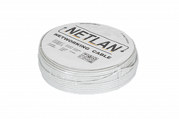 NETLAN EC-C2-32123A-WT-3 Кабель коаксиальный