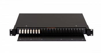 NIKOMAX NMF-RP16LCUM2-TS-P1-1U-BK Оптический кросс 19" Premium Line