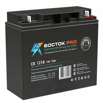 ВОСТОК СК 1218 Аккумуляторная батарея