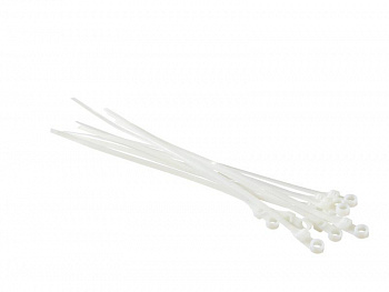 Netko Стяжка нейлоновая 150*5 /50 шт под винт (50 шт), белая