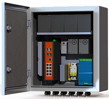 MASTERMANN 8 УТП 8КУ ГЗ АКБ 7А Коммутационный термошкаф