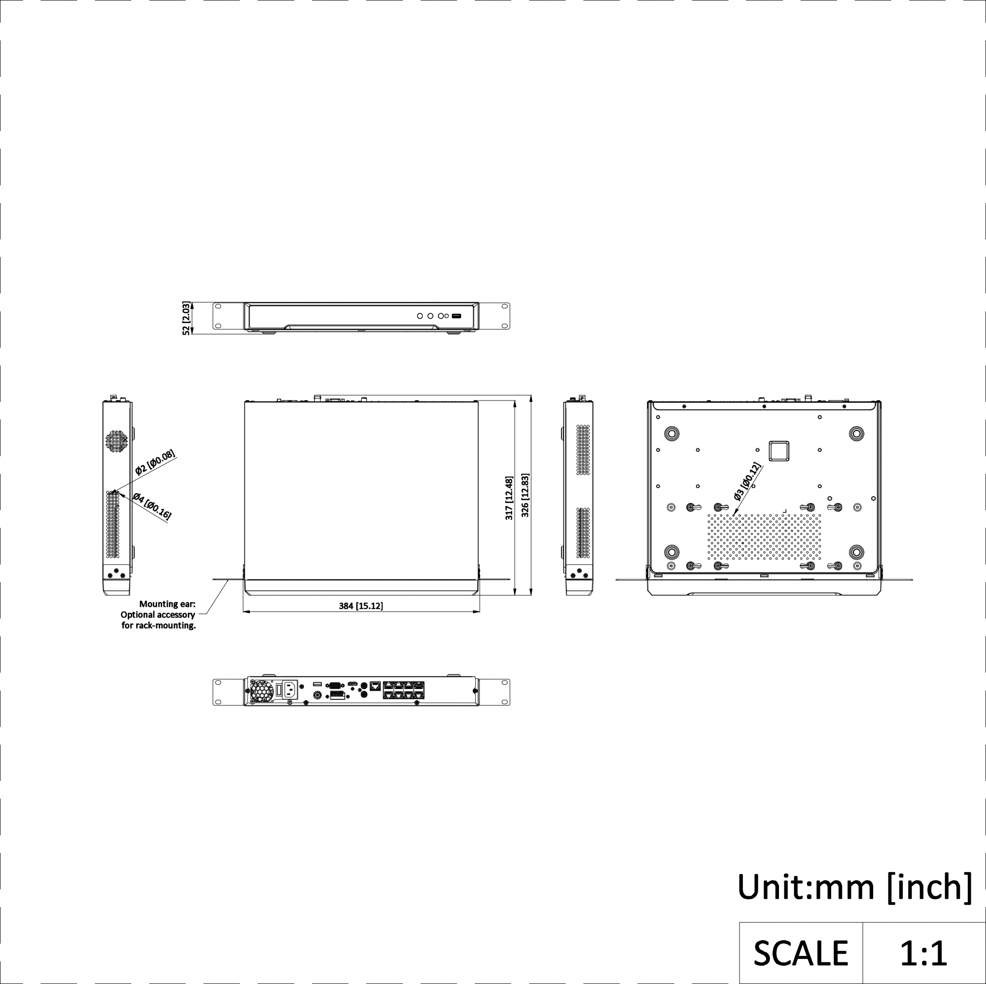 HikVision DS-7608NI-I2/8P видеорегистратор IP