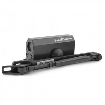 Нора-М 510 URBOnization Дверной доводчик  (черный)