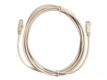 Netko Патч-корд UTP4 cat.6, 3.0м, литой коннектор, серый, CKC