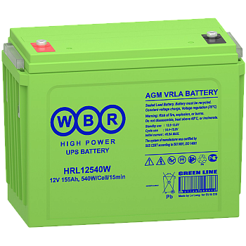 WBR HRL12540W Аккумулятор