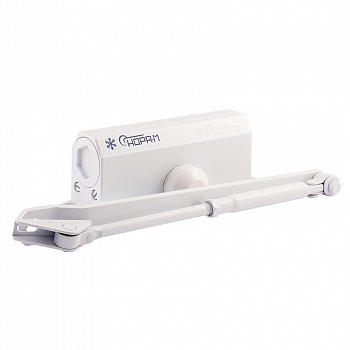 Нора-М 3S бол. Дверной доводчик  (белый)