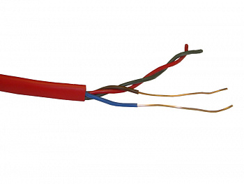 Netko Кабель сигнальный, неэкранированный, КПСнг (А) - FRLS, 2*2*1.00мм2 (1.1мм) 200м, красный