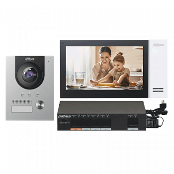 Dahua DHI-KTP01(F) Комплект видеодомофона