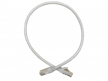 Netko Патч-корд UTP4 cat.6a, 2.0м, литой коннектор, серый, CKC