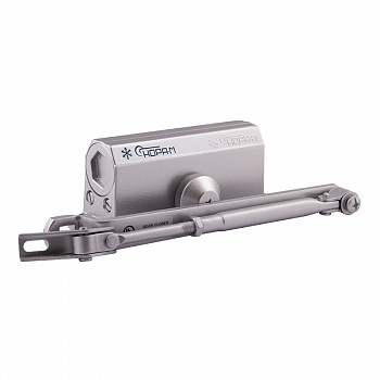 Нора-М 2s F Дверной доводчик  (серебро)