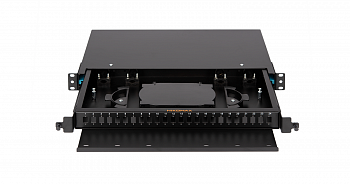 NIKOMAX NMF-RP24SC-TS-P1-1U-BK Оптический кросс 19" Premium Line