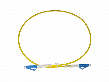 Netko Патч-корд оптический соединительный LC-LC/UPC SM Simplex 3.0мм 9/125, 0.5м, LSZH