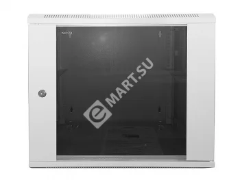 Netko Шкаф настенный 6U серия SOLO (540х600х315), передняя дверь стекло, собранный, серый "A" 