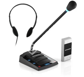 Громкоговорящее переговорное устройство клиент-кассир STELBERRY S-411