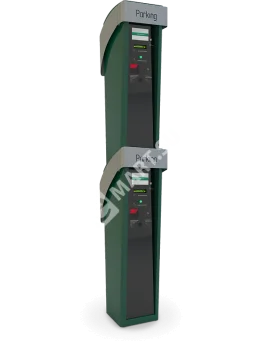 ПАРКОНИКА Двухуровневый терминал въезда