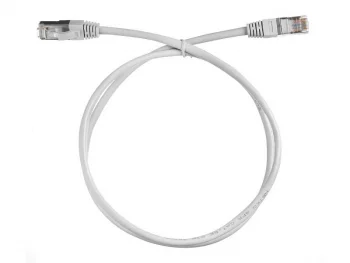 Netko Патч-корд FTP4 cat.5e, 1.0м, литой коннектор, серый, LSZH, Expert CKC