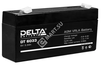 Delta DT 6033 Аккумулятор
