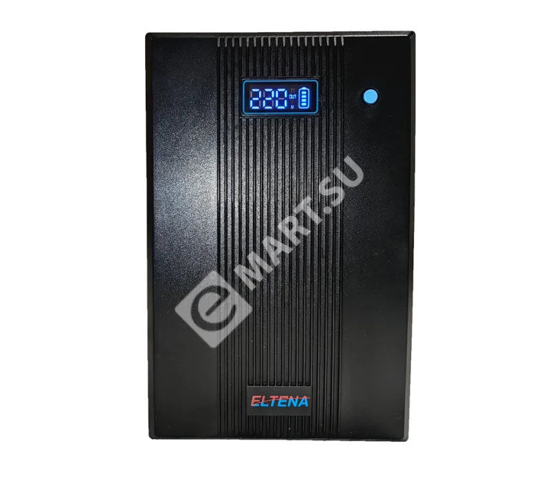 ELTENA Smart Station LX1500 (ЖК-дисплей, 900Вт, 2x9Ач,3 евророзетки,USB)