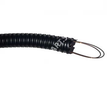 Netko Труба гофрированная, ПНД, легкая, с зондом, d20 мм, черная, 100м "С"