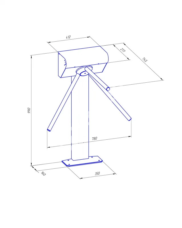 Ростов-Дон Т9М1-02 Турникет