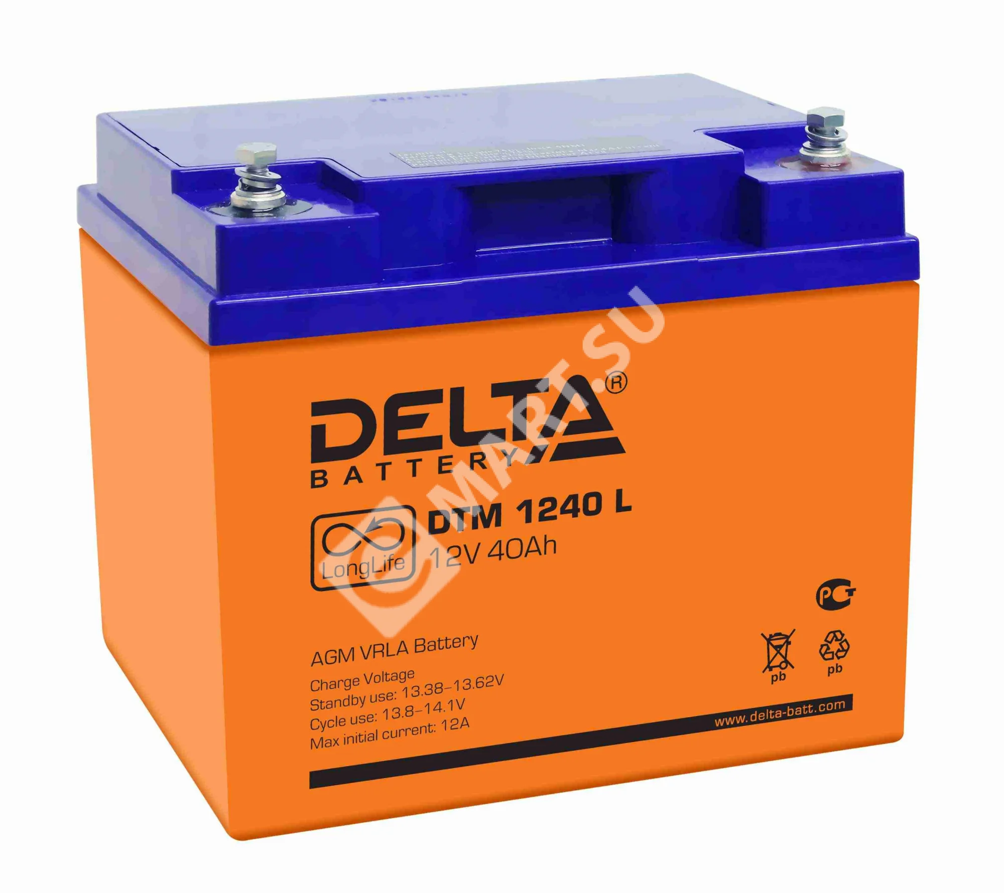 Аккумулятор Delta DTM 1240 L