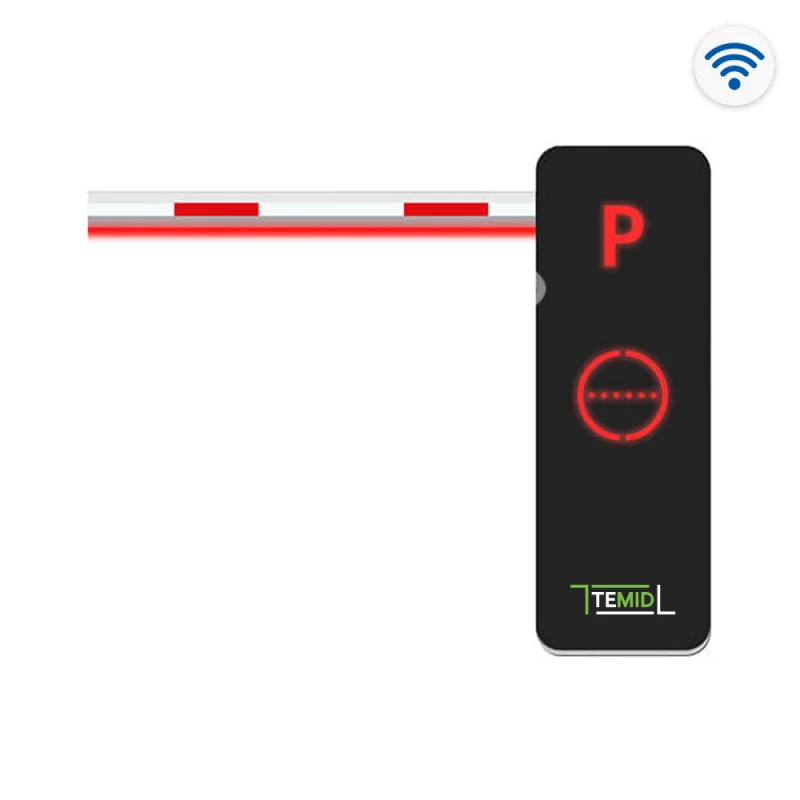 TEMID (ZKTeco) BGM1030R-LED Автоматический шлагбаум со стрелой 3 м с подсветкой