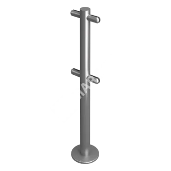 OXGARD под стекло i-образная H=400 мм Стойка ограждения 