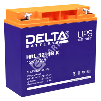 Delta HRL 12-18 X Аккумуляторная батарея